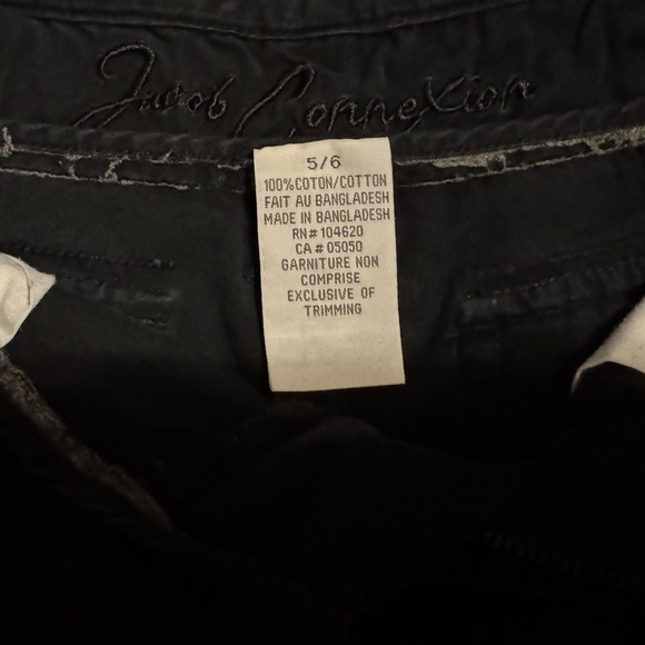 Black Cotton Shorts - Picture 3 of 3